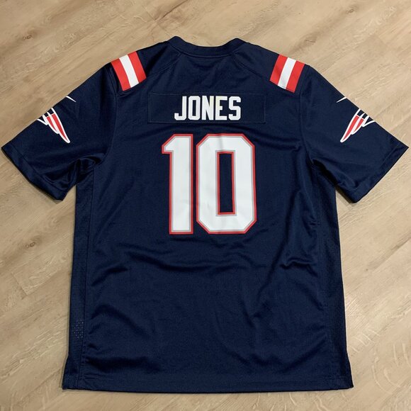 Nike NFL On Field Apparel Mac Jones #10 New England Patriots Jersey Men's XL - Picture 1 of 7